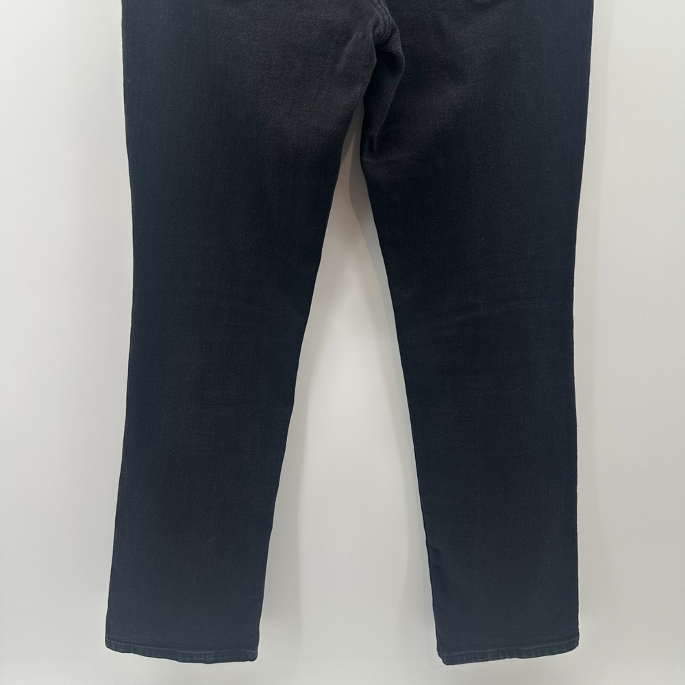 Old Navy Wow Bootcut Jeans Womens 4 Black Denim Mid Rise Regular Fit 4-Pockets - Picture 4 of 10